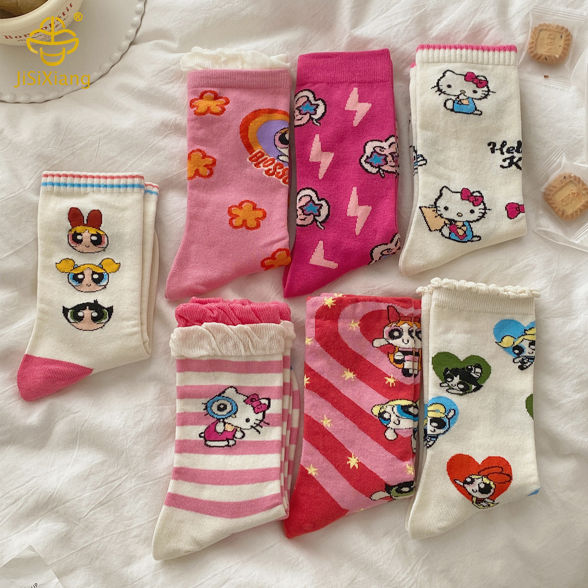 Anime tube socks