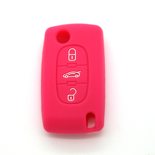 Wholesale cheap fancy custom silicone car key cover