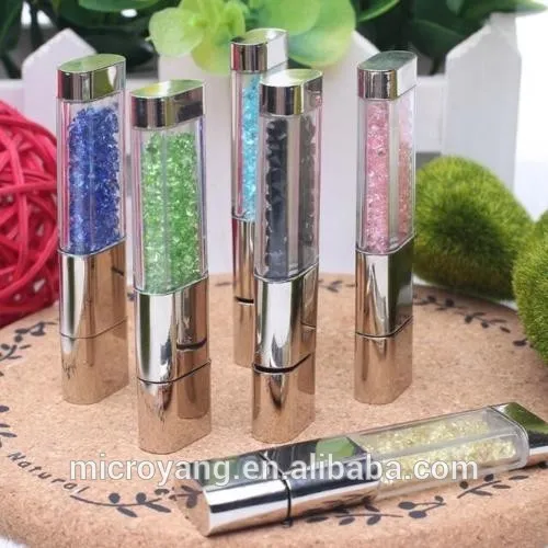 4GB-32GB Shining Crystal USB 2.0 Memory Stick Flash Drive