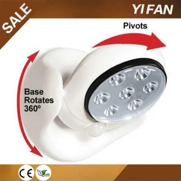 Factory Sale 7LED Sensor-Detector Activated Sensor Light