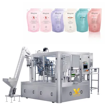 KV Automatic Stand up Pouch Liquid Shampoo Filling and Packing Machine