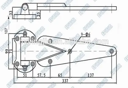 09103 Cold storage accessories, Cold storage door locks, Cold storage hinge hinge