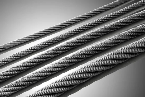 Stainless Steel Wire Rope Hoist Rope Logging Cableway