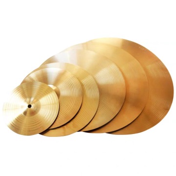 Wholesale Percussion Instrument Drum Cymbal Set - 8/10/12/14/16/18/20 Inch Alloy Brass Hi Hat Cymbals Pack