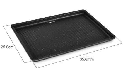 Smokeless BBQ Grill Pan Non-Stick - Cook Smarter