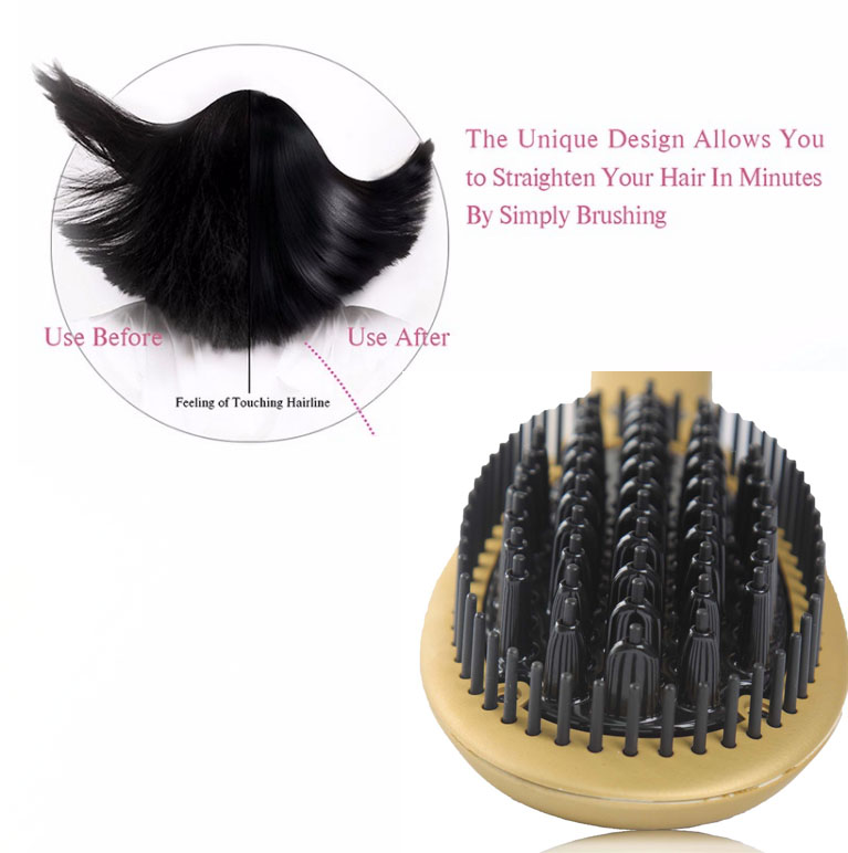 Hair Straightener Hair Brush