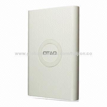 Qi Wireless Charger/Power Bank for Cellphones and Any Qi Devices with Power Indicate Light