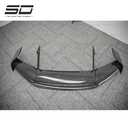 STO Style Rear Spoiler for Lamborghini Huracan EVO Convertible Spyder - New Arrival Dry Carbon Product