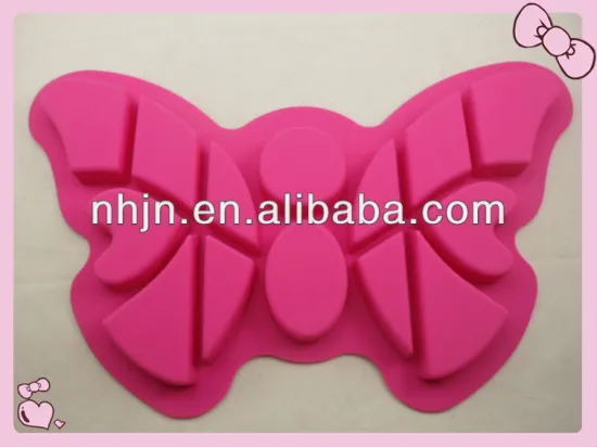 New 2013 Butterfly Shaped Mini Cake Mould Silicone Moulds For Cake Decorations Bakeware