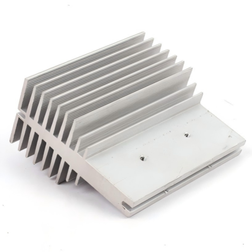 Profil en aluminium radiateur pour support solaire