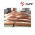 Barra colectora rectangular para una distribución eficiente de la energía