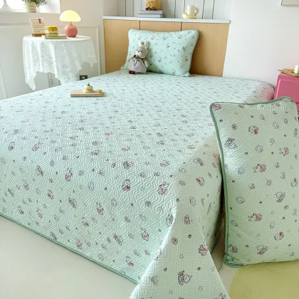 Lightweight Quilted Cotton Bed Cover