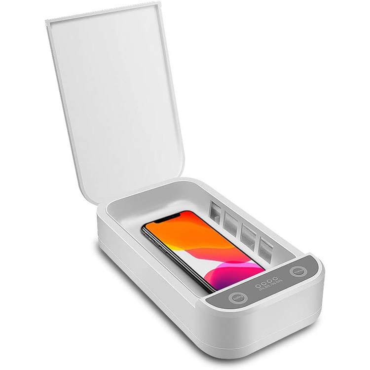Hordozható mobiltelefon UV fertőtlenítő sterilizáló doboz