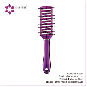 New Fashion High Plastic UV Coating Printing Vent hair brushes