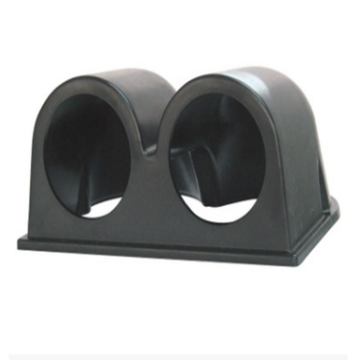 52mm Universal Black Plastic Car Gauge Cup / Double Hole Gauge Pod (902C)