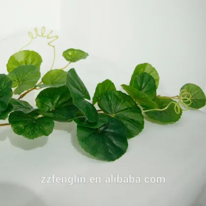 nearly natural wall hanging ornament artificial ivy leave wholesale fake latex ivy for wall decoration