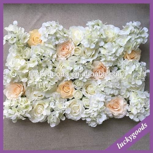 Luckygoods supply fake silk stage wall flower event decoration