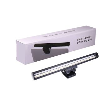 Smart Reading Table Lamp: Eye-Care for PC Monitor, Laptop Screen Light Bar, Monitor Mounted Light