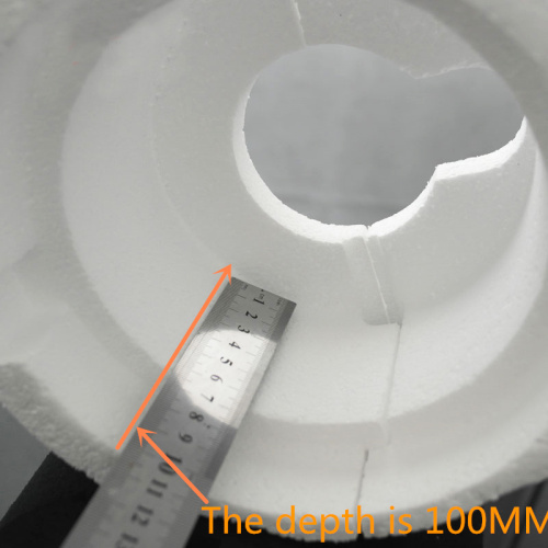 Prototypage de matériaux d&#39;emballage en mousse Traitement plastique CNC