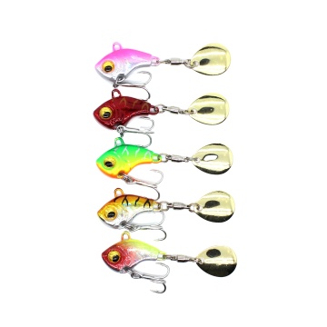 AOCLU Sinking Metal VIB Jig Lures for Bass, Trout, and Inshore Fishing