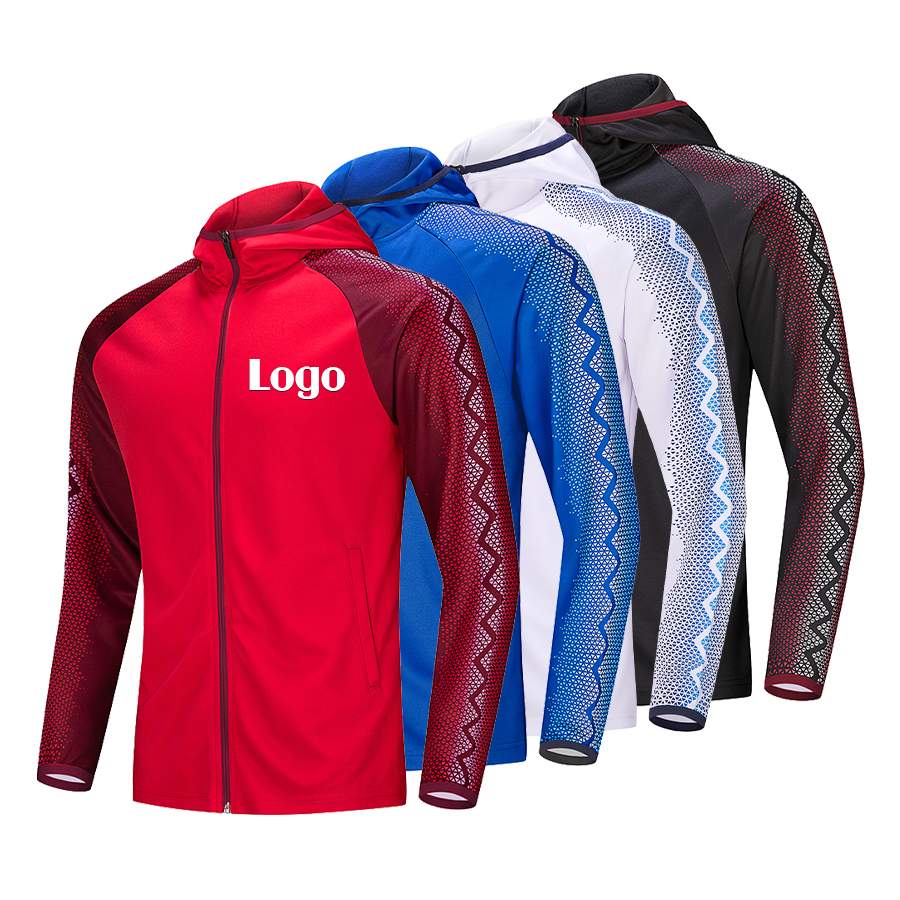 Puno ng Zip-Up na Hoodie Jackets ng Men&#39;s Sportswear Club