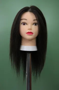 Durable Natural Hair Mannequin for Stylist Cutting Training