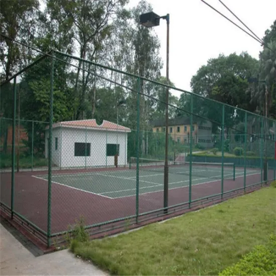 China Hebei Anping Manufacturer supply sports ground steel fence netting