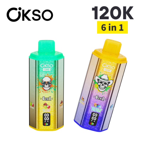 OKSO 120K 120000 Puff Bar Price Disposables Poland