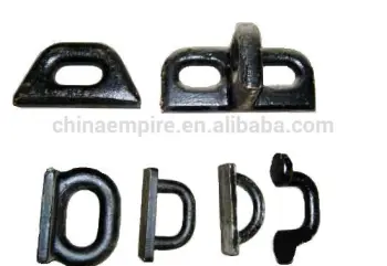 Supply various kinds of dock use marine eye plates d type f type eye plate