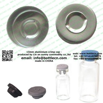 13mm Aluminum crimp Caps for injection vial 13-8A