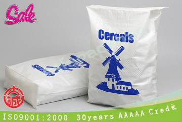 AP-793 factory directly Chinese pp flour woven net sack bags for cereals