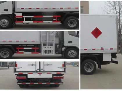 JAC 3.5-5.5Tons Medical Waste Transport Van Truck