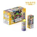 Waspe 180k พัฟ vape แบบจุ่มได้ 8in1