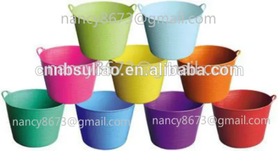 measuring plastic bucket, plastic measuring bucket