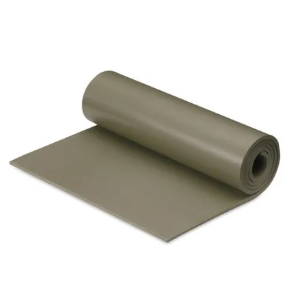 orange yoga mat
