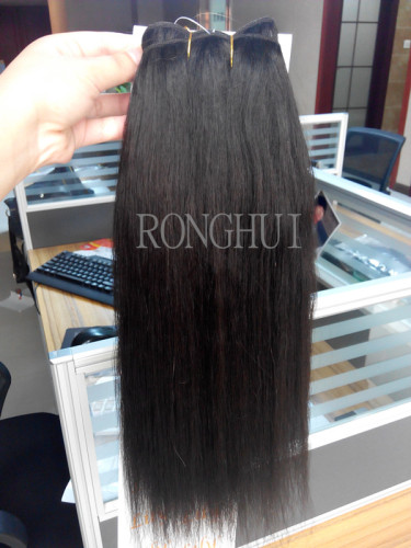 China manfacturer color 2, 12 inch yaki hair extension