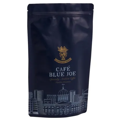 Superfoods Custom Printed Coffee Bean Package Bag For Sale Resealable Mylar Foil Flat Bottom Pouch With Valve