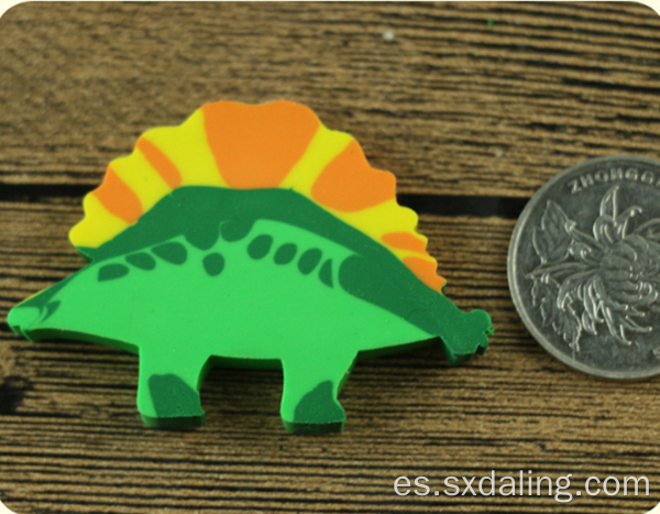 Borrador de dinosaurio creativo para regalo de niños