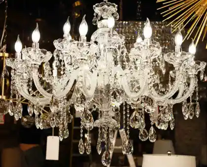 Brand New Classic 33" Crystal Chandelier - High Quality