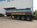 18000 Liter Steel H2SO4 Tank Trailers