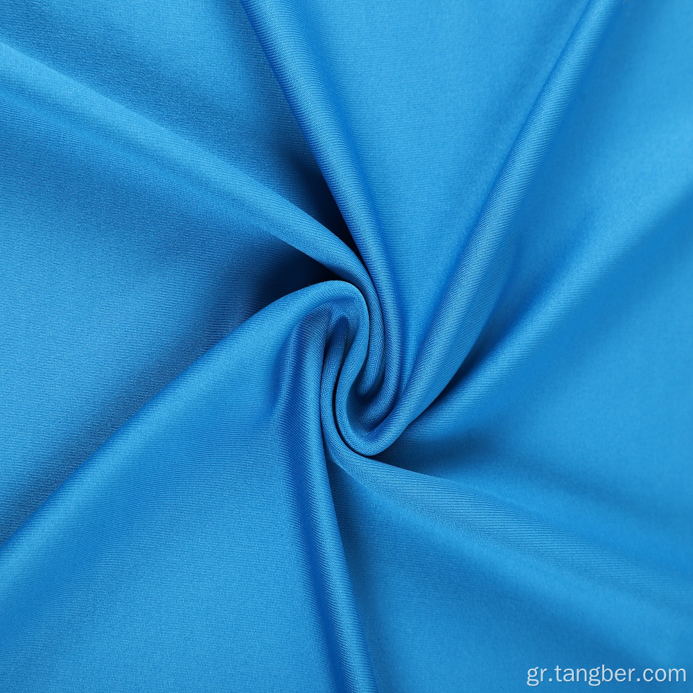 αθλητικά ενδύματα από ύφασμα από μετάξι dty microfiber polyester spandex