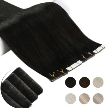Wholesale Double Drawn Remy Skin Weft Tape Hair Extensions 100% Ponytail Human Cuticle Hair Tape In Hair Extensions