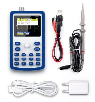 FNIRSI-1C15 Professional Digital Oscilloscope - 500MS/s Sampling Rate, 110MHz Bandwidth