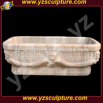 sunset red marble bathtub SNK012