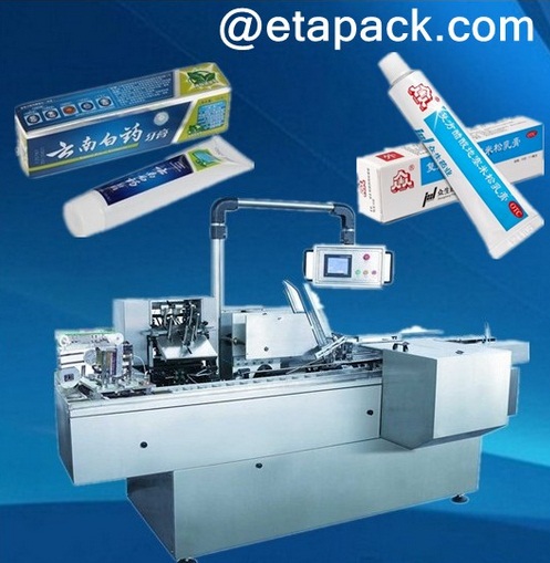 Ointment Cartoning Machine, Tooth Paste Carton Packaging, High Quality ...