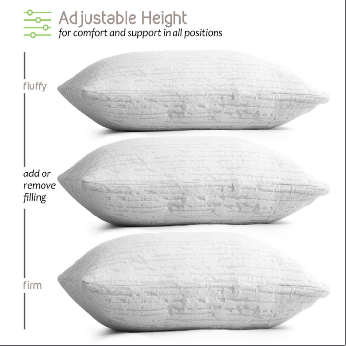 Shredded Memory Foam Pillow27 Png