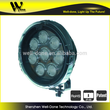 Auto lighting with E-MARK Oledone Patented angel eye 120W heavy duty LED Work light Offroad LED driving light