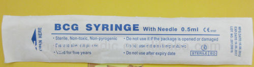 Disposable Bcg Syringe With Needle, High Quality Disposable Bcg Syringe ...
