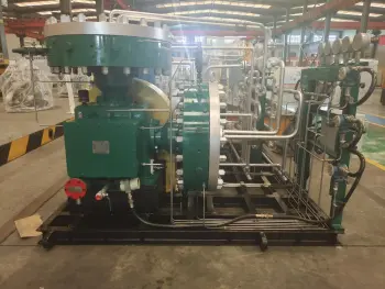 Chemical gas compressors for chemical industry