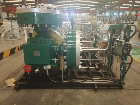 Chemical gas compressors for chemical industry